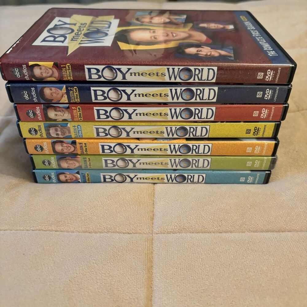 Boy Meets World Complete DVD Series Individual Seasons 1-7